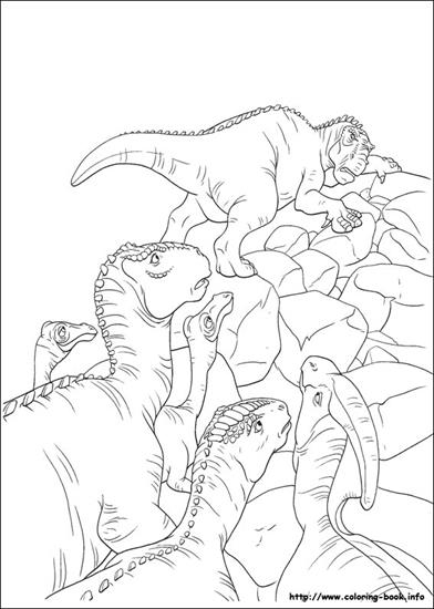 -   KOLOROWANKI    - Dinozaur - kolorowanka 40.jpg
