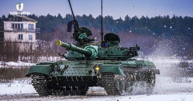 T-64 - T64BW_1 Ukraiński przemysł zaprezentował najnowszy wariant modernizacyjny leciwego, lecz dla SZU.jpg