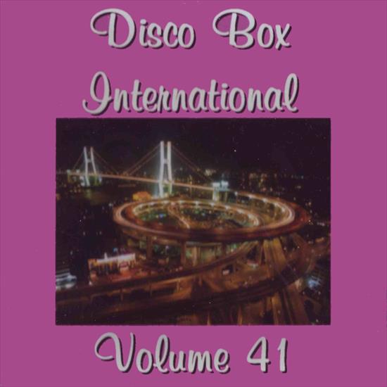 Disco Box International - Vol. 41 2011 - Disco Box International Vol.41 - Front.jpg