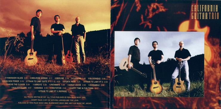 00 Gitara - Albumy Spakowane  Cover - Wykonawcy  Wszystkie  - California Guitar Trio - The First Decade 2003.jpg