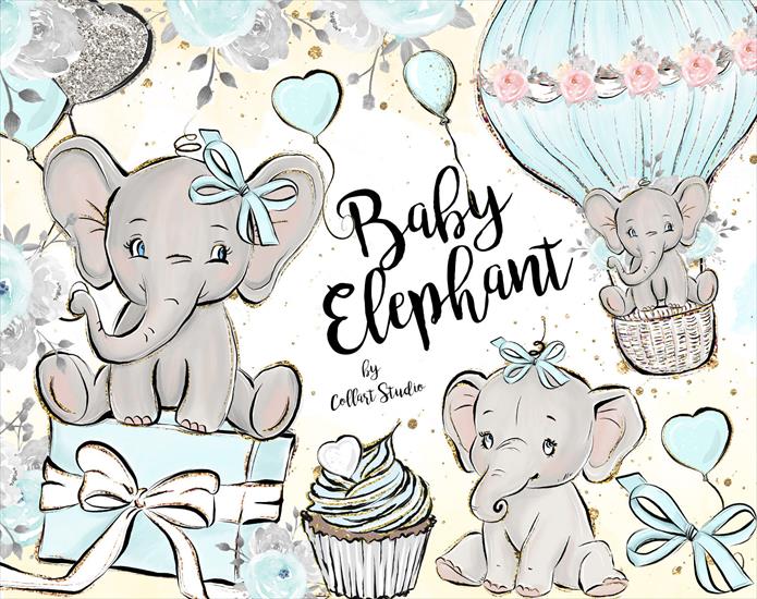Zwierzaczki - Baby Elephant BOY.jpg