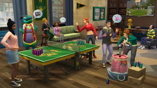 The Sims 4 CAŁA KOLEKCJA  Uniwersytet PL z 15 Listopada 2019 - The Sims 4 Discover University 1.jpg