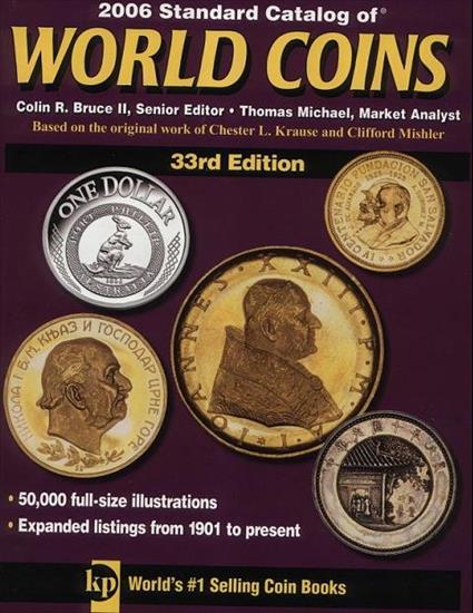 okładki katalogów - KRAUSE 2006 Standard Catalog of World Coins 20th Century 33rd Edition 1901-Present 2005, PDF.jpg