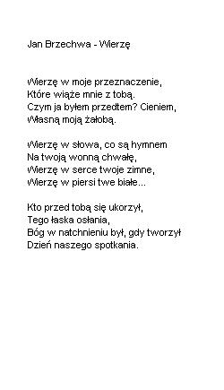 poezja Jan Brzechwa - Jan Brzechwa - Wierzę.JPG